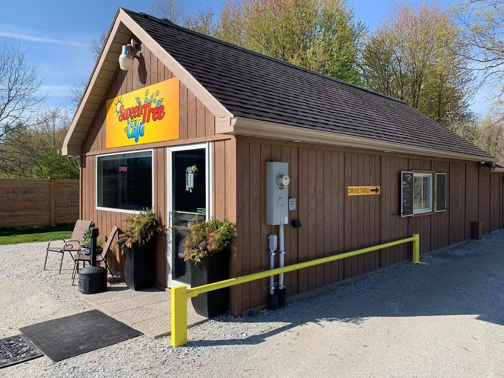 Sweet Tree Cafe storefront on Walpole Island